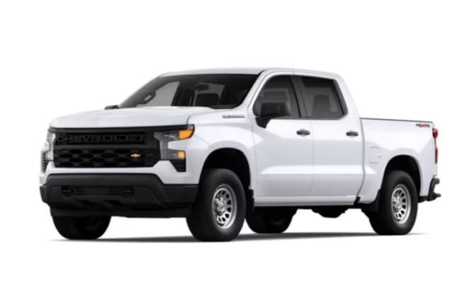 2025 GM Fleet Silverado 1500.