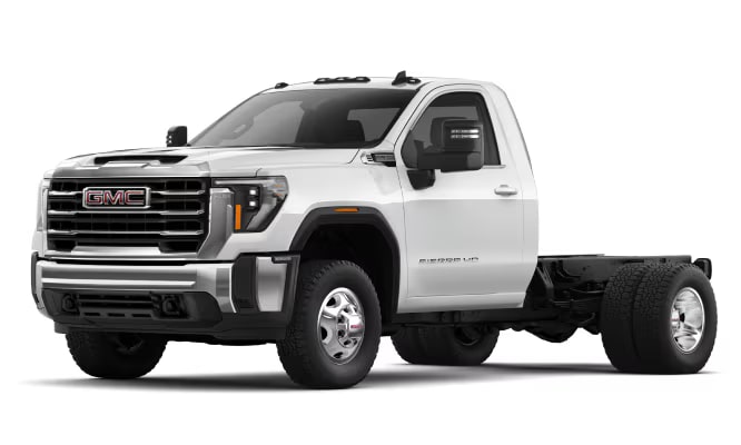 2025 GM Fleet GMC Sierra 3500 HD Chassis Cab.