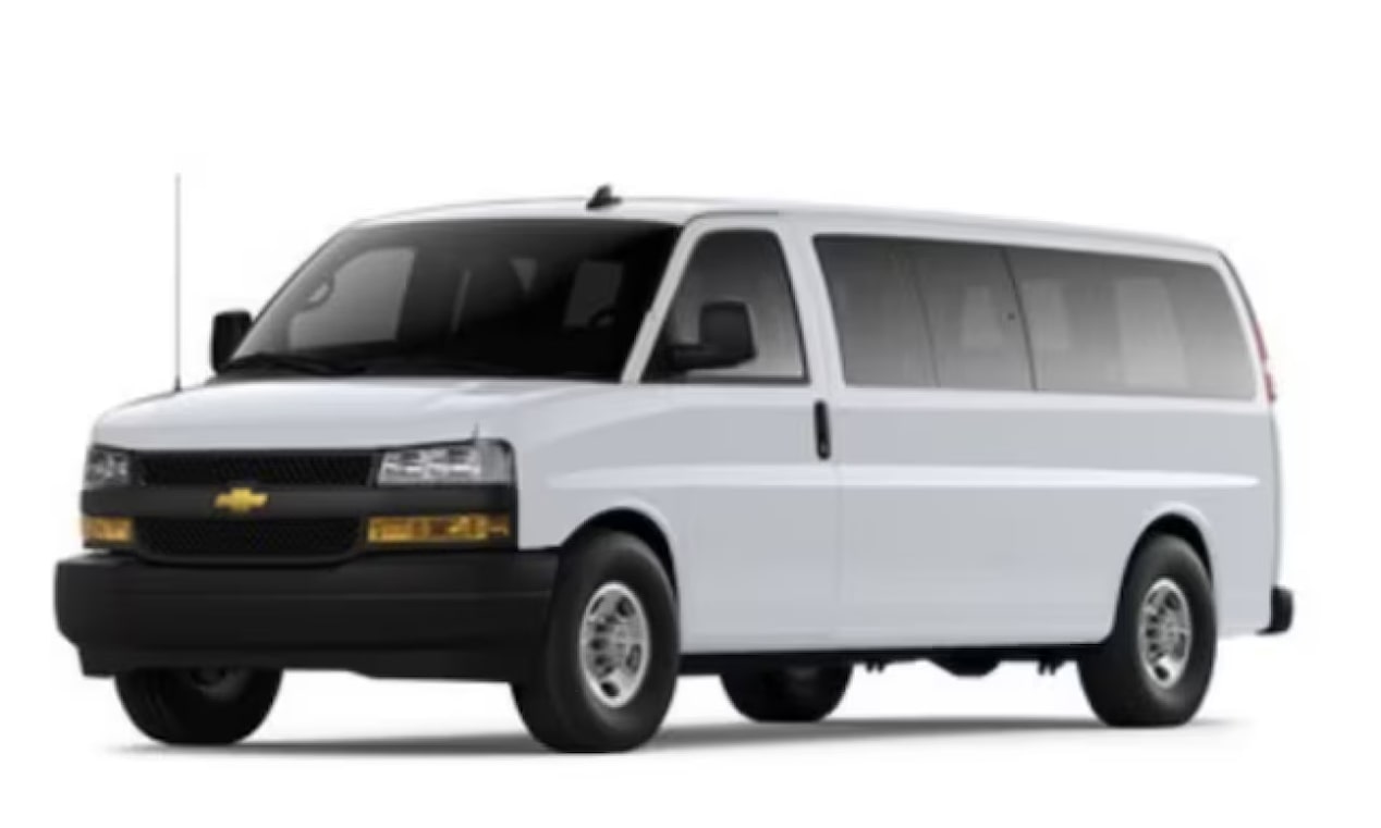 2024 GM Fleet Chevrolet Express Passenger Van.