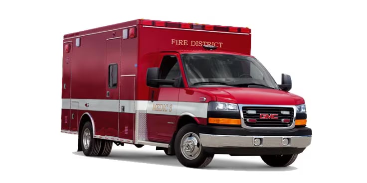 GMC Savana Cargo Van Fire Rescue Upfit.