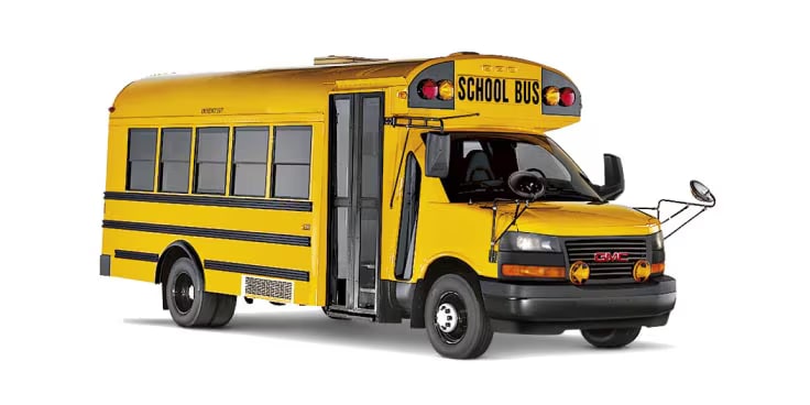 GMC Savana Passenger Van School Bus Upfit.