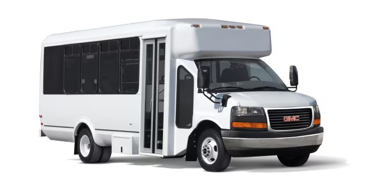 GMC Savana Passenger Van Shuttle Bus Upfit.