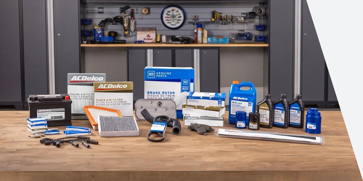 A collection of GM Parts used for GM Fleet vehicles.