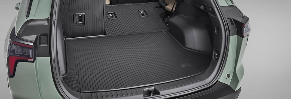 Spacious cargo of a GM Fleet vehicle.