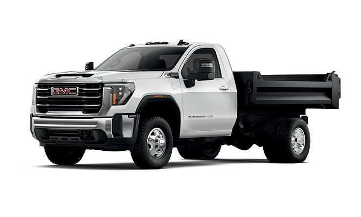 Side view of the Sierra HD Chassis Cab.