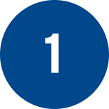 Icône d’étape 1.